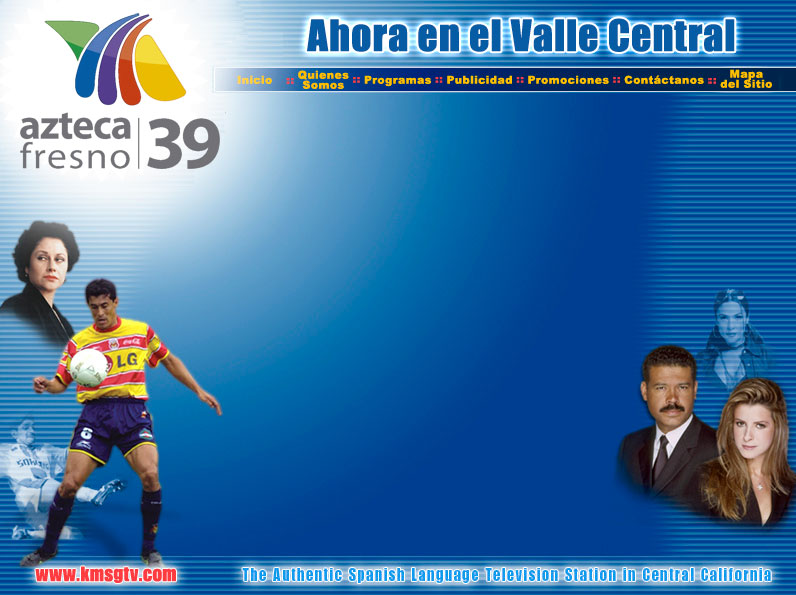 Azteca America KMSG TV background image